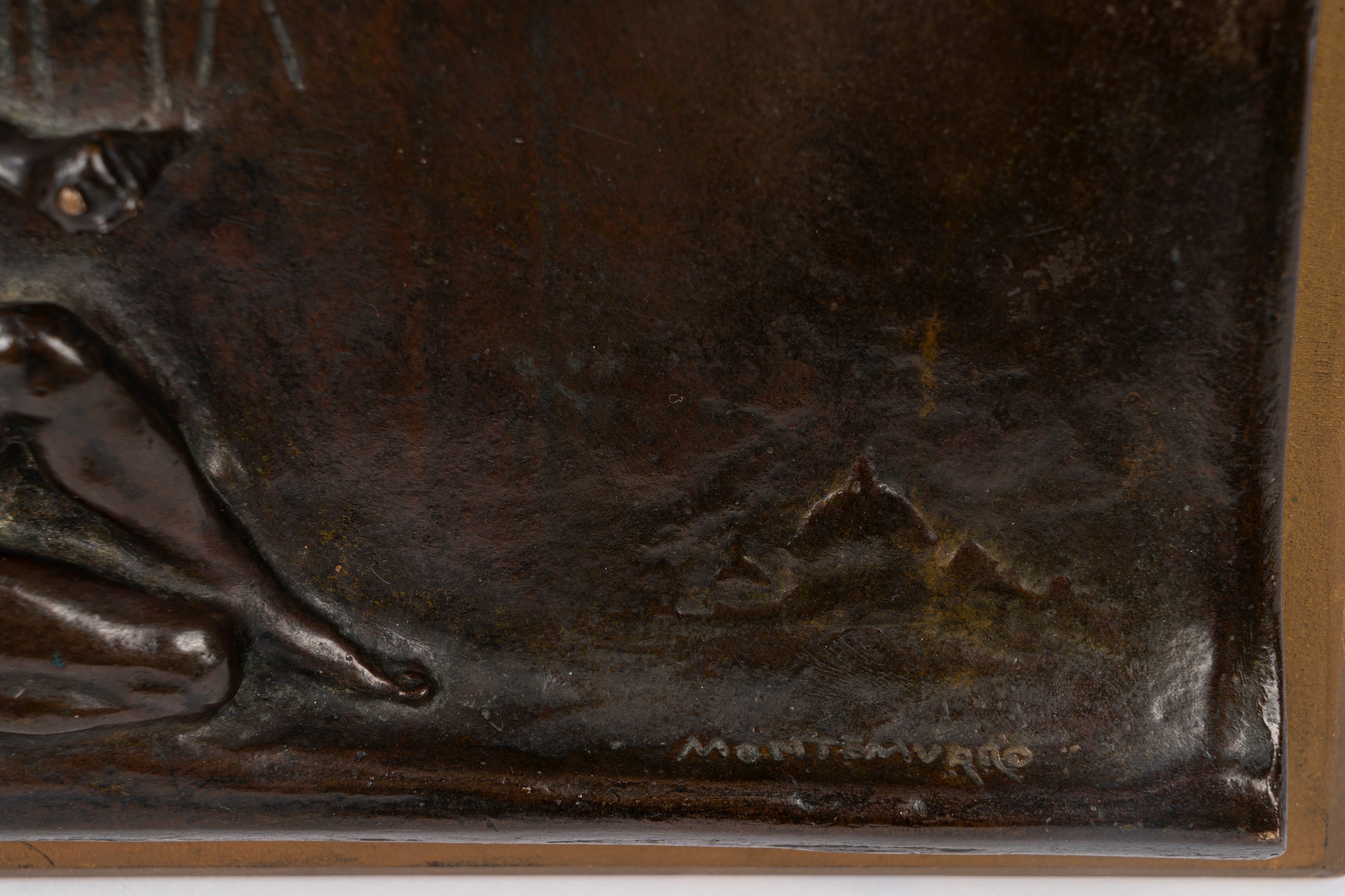 Mario Montemurro - Placca commemorativa in bronzo per Roma Capitale dell’Impero Fascista