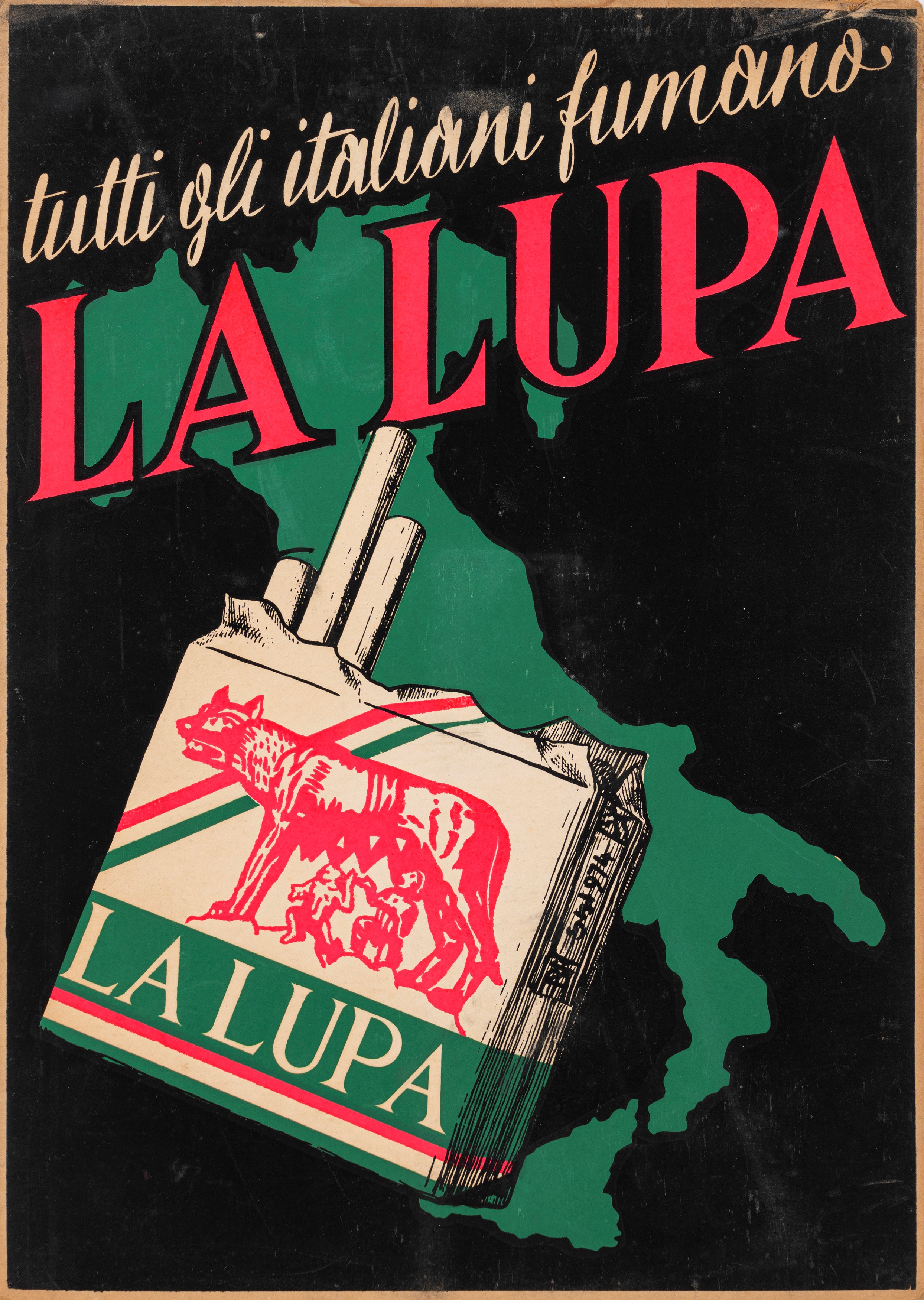 Boccasile, Manifestino pubblicitario «Adani – Massalombarda» (locandine d’epoca, carta, anni 1930...