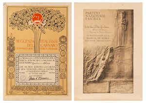 D'annunzio, Gabriele - Marcia di Ronchi dei Legionari (Fiume)