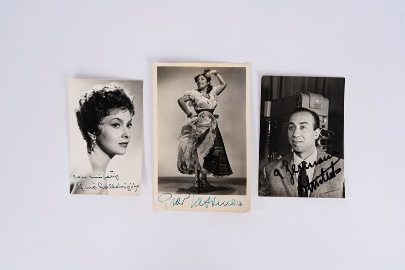 Gina Lollobrigida, Silvio Noto, Pia Tassinari