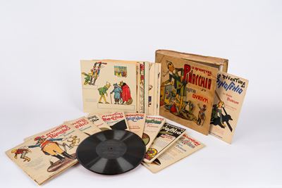 Cofanetto editoriale, Le Avventure di Pinocchio sui Dischi Durium (serie completa su dischi a 78 ...
