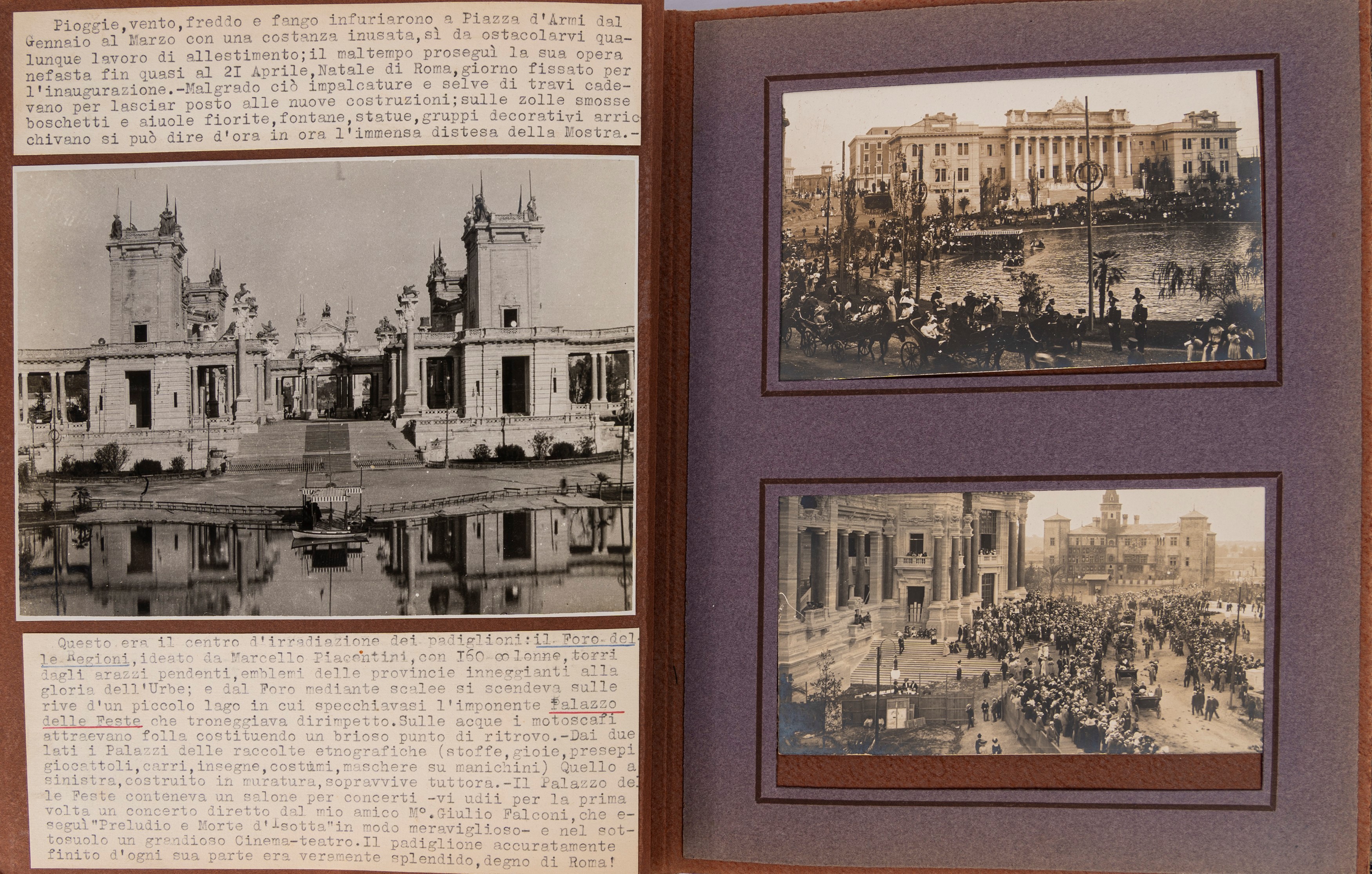 Breschi Pier Giulio, Roma - Esposizione Internazionale 1911 (album documentario)