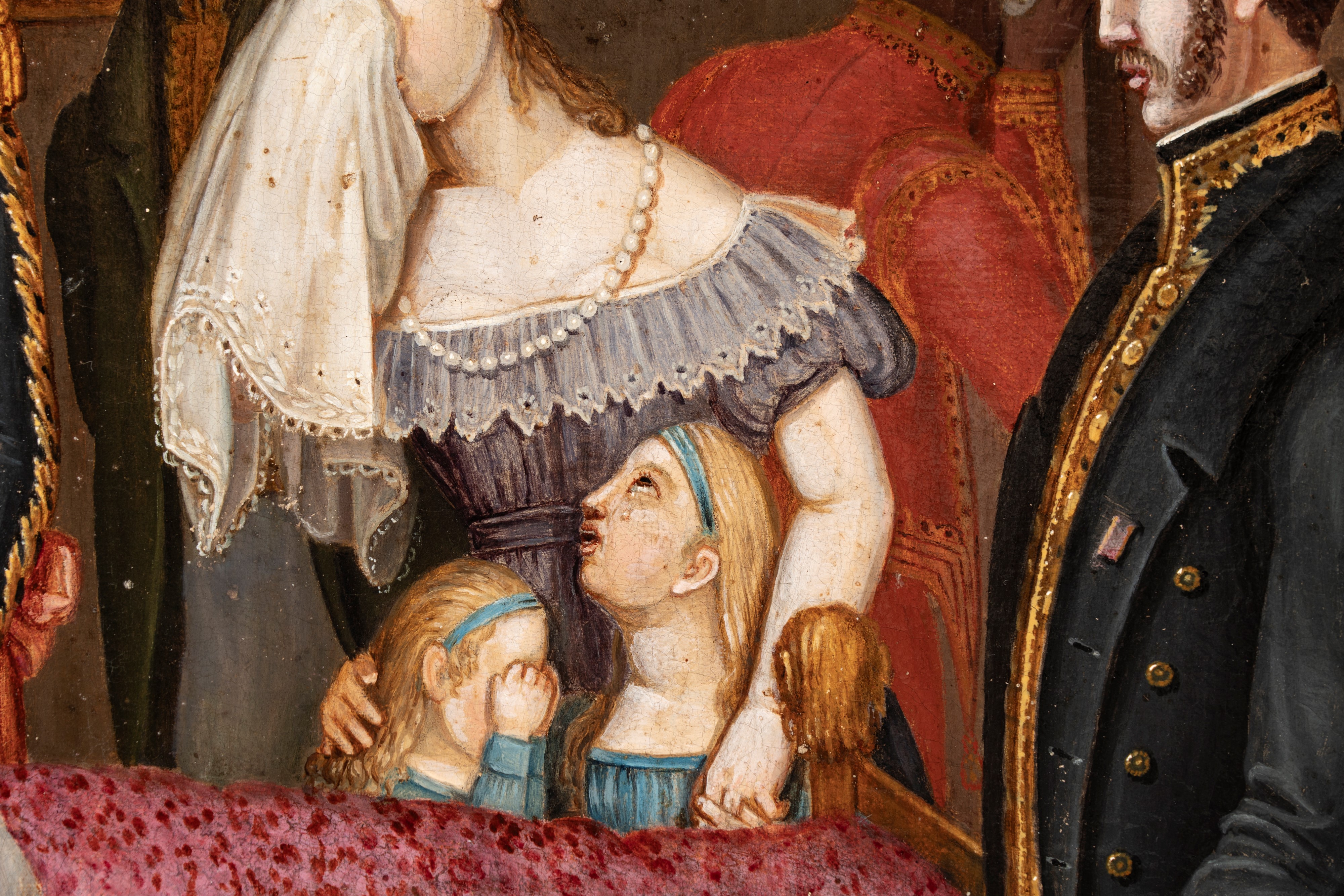 Scuola Italiana, Secolo XIX - La Morte di Napoleone Bonaparte