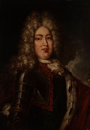 Portrait of a nobleman with an ermine cloak