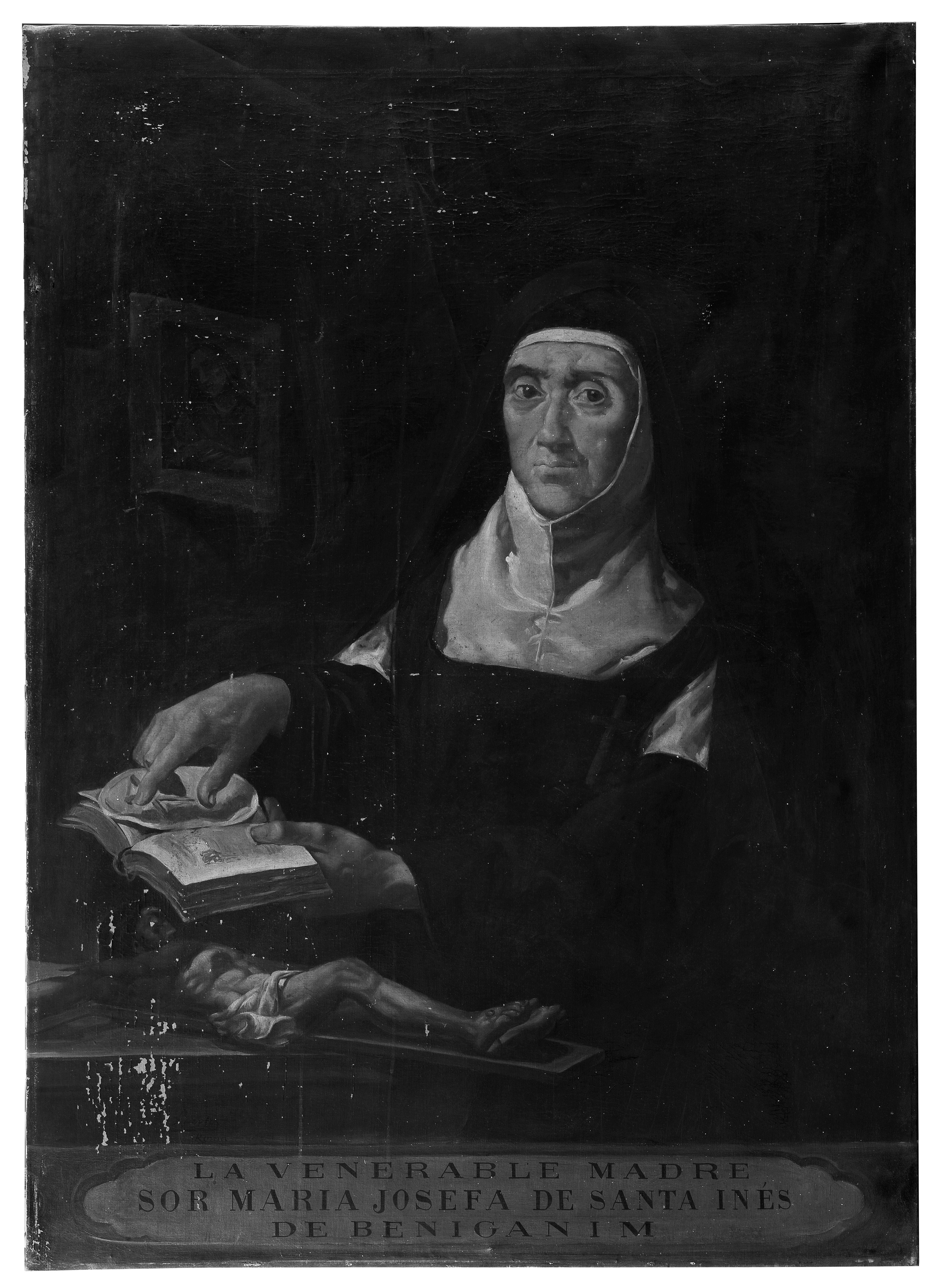 Ritratto della venerable Madre Suor Maria Josefa de Santa Ines de Beniganim