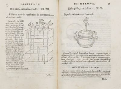 Spiritali di Herone Alessandrino, Ridotti in Lingua Volgare da Alessandro Giorgi da Vrbino