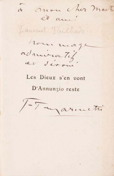 Les Dieux S'en Vont, D'annunzio Reste