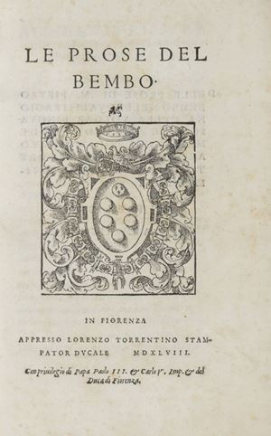 Le prose del Bembo