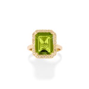 Peridot ring