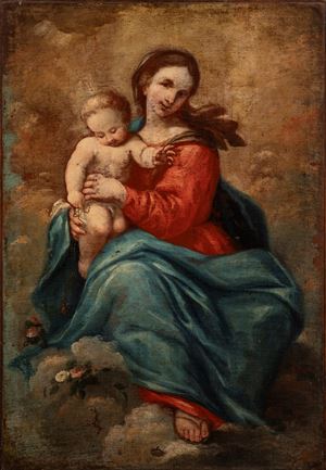 Madonna con Bambino in gloria