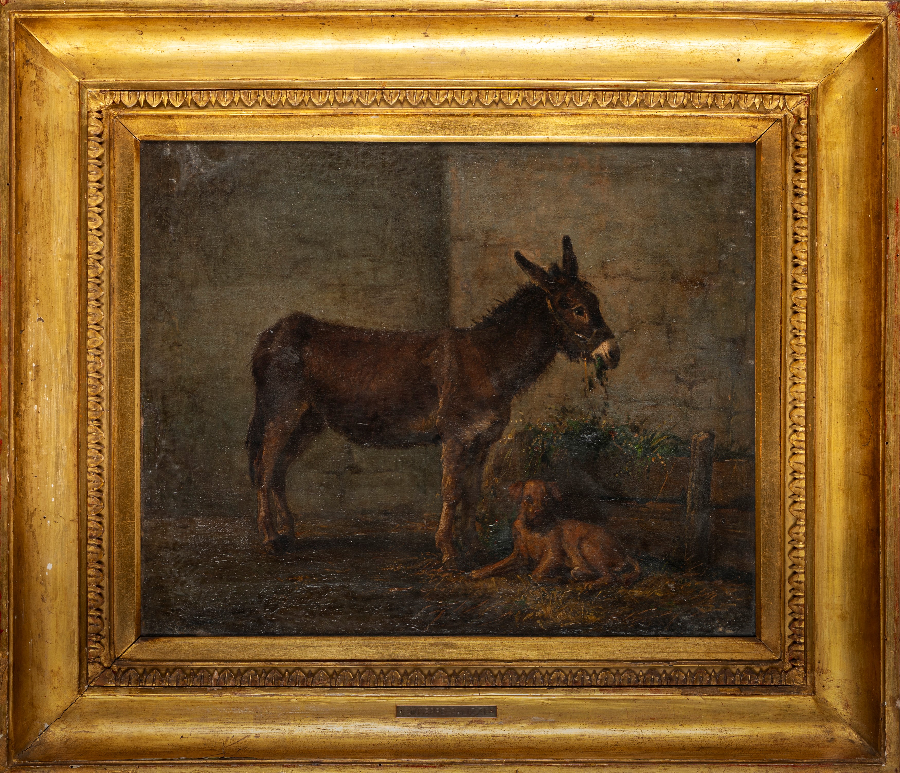 Giuseppe Palizzi - Asinello, olio su tela