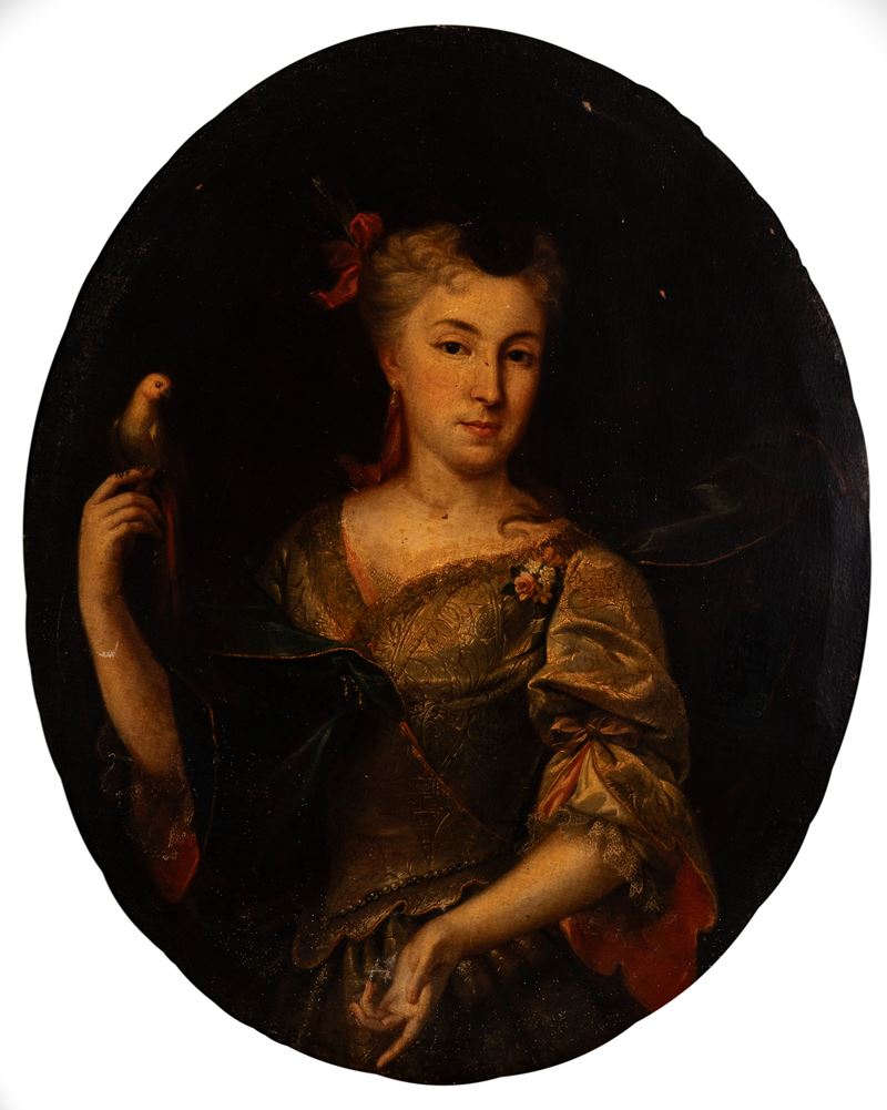 Ritratto di dama con pappagallo