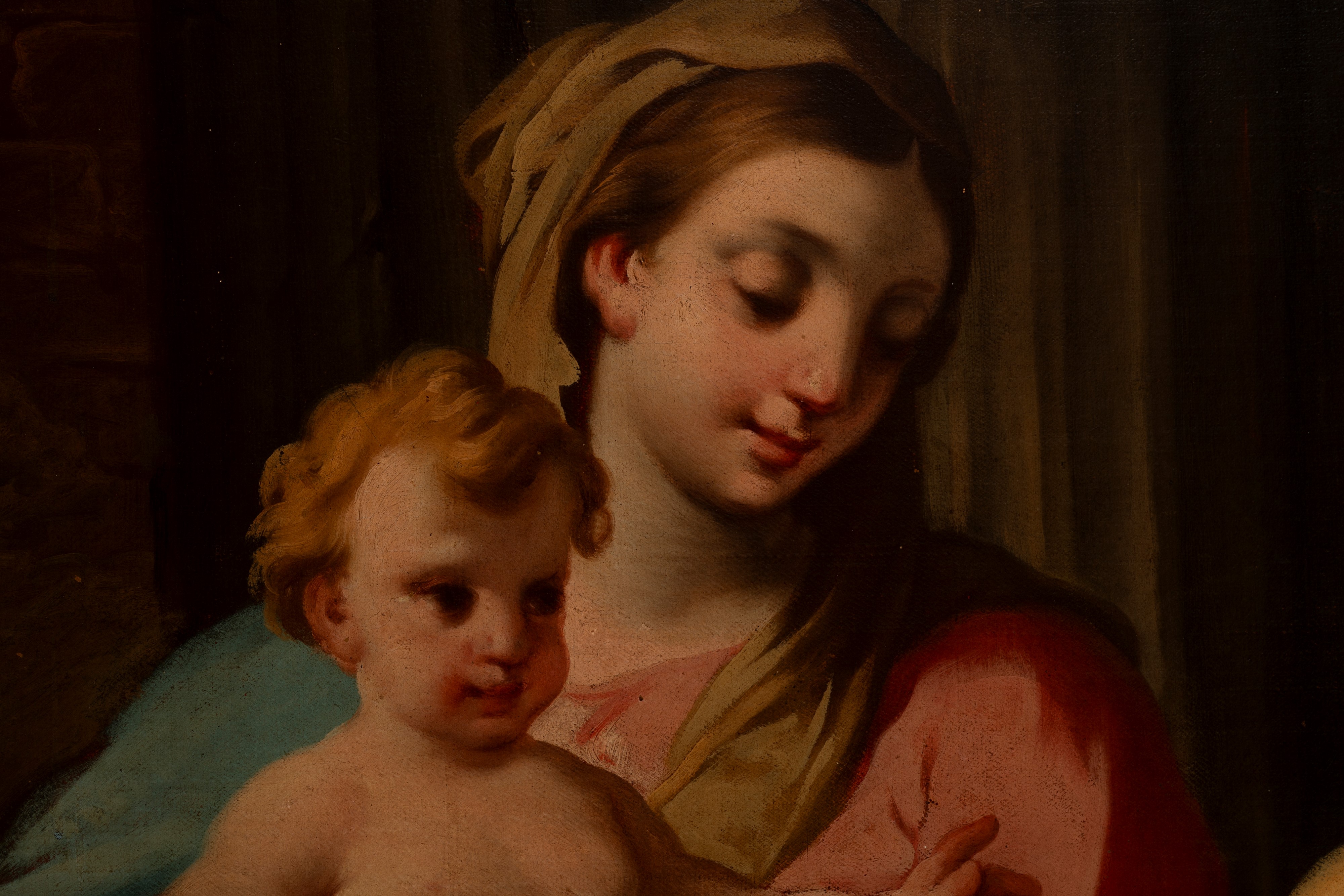 Attribuito Ad Antonio Balestra (verona 1666 - 1740) - Jacopo Amigoni (attribuito), Adorazione dei...