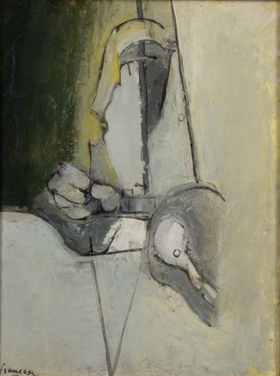 Notte stellata, olio su tela (1969)