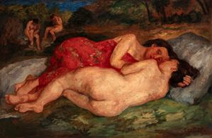 Nude nel bosco