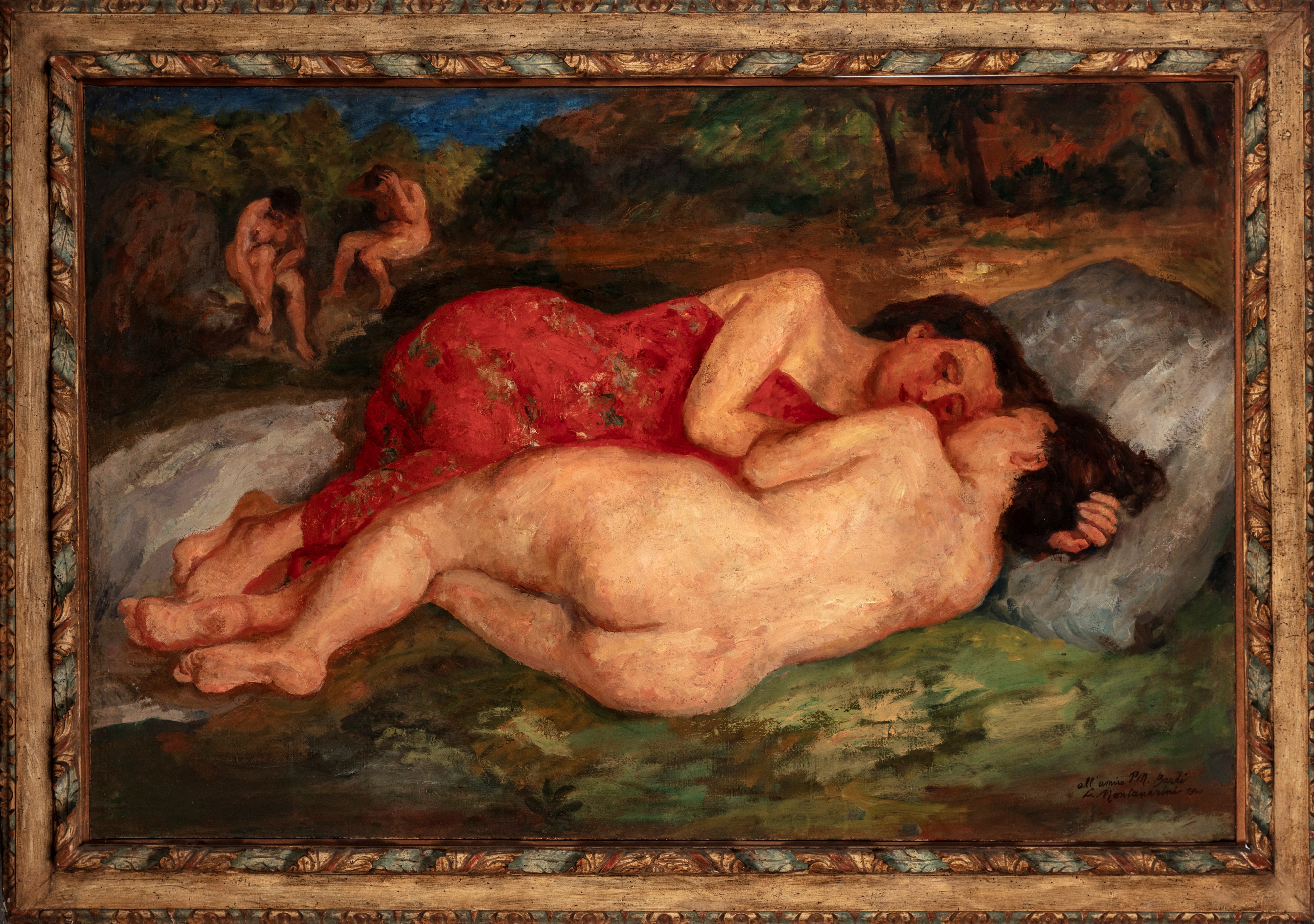 Nude nel bosco