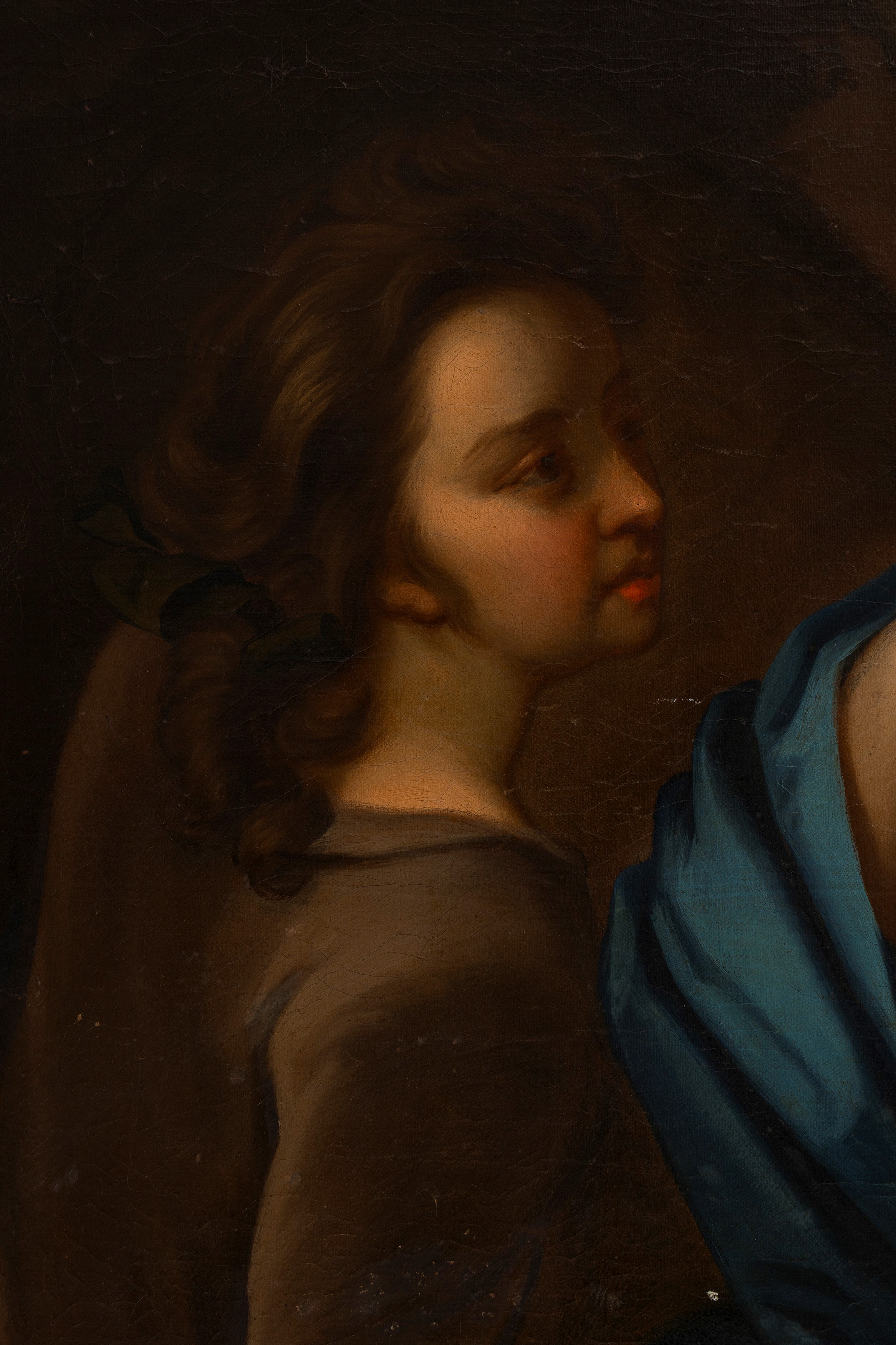 Godfrey Kneller - Sacra Famiglia in un paesaggio, olio su tela