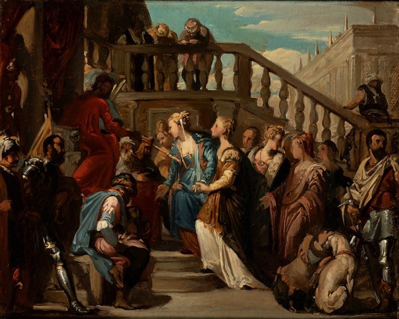 Ester incoronata da Assuero (da Paolo Veronese)