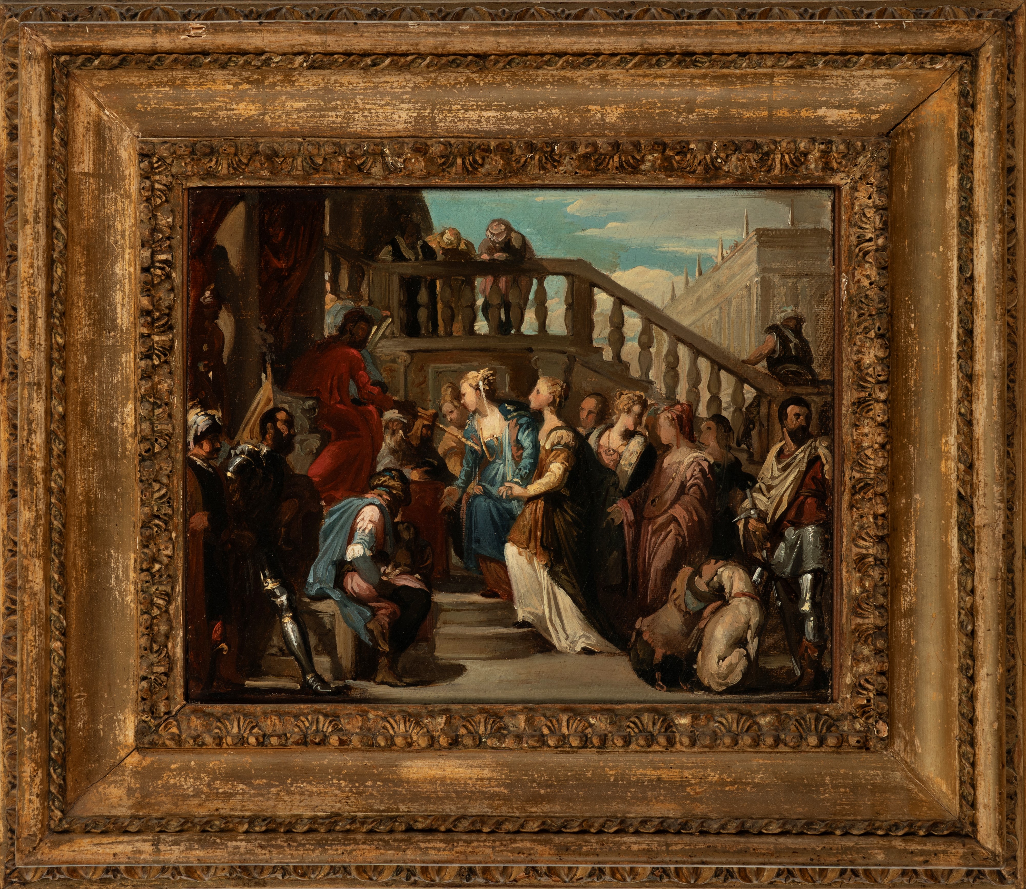 Ester incoronata da Assuero (da Paolo Veronese)
