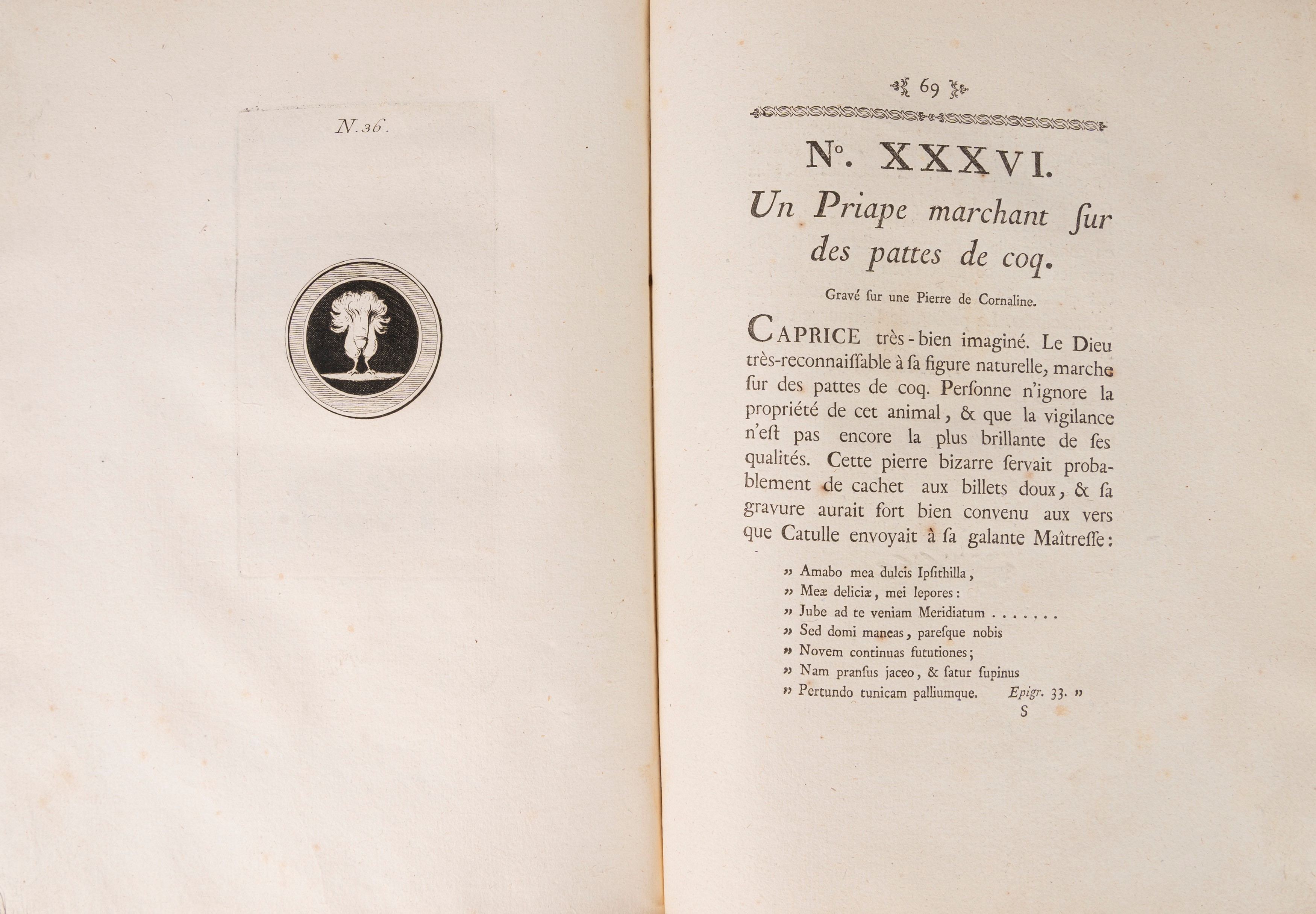 Pierre François Hughes d’Hancarville, Monumens de la vie privée des douze Cesars e Monumens du cu...