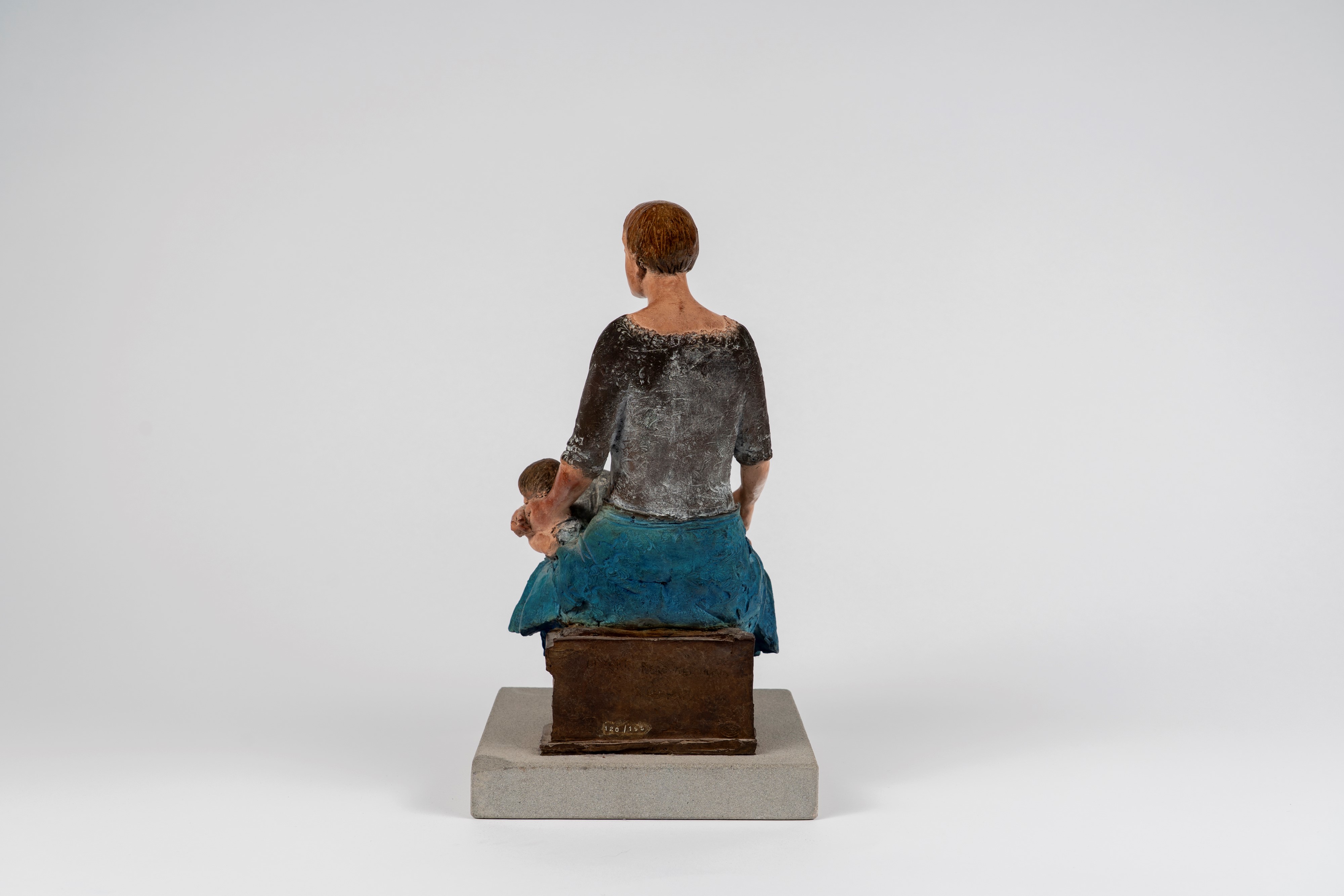 Ugo Riva - A Piero (Mi porto Piero nel nuovo millennio) — bronzo, 2001