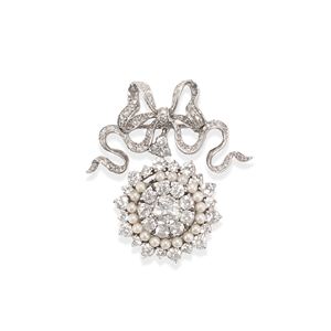 Spilla con diamanti
