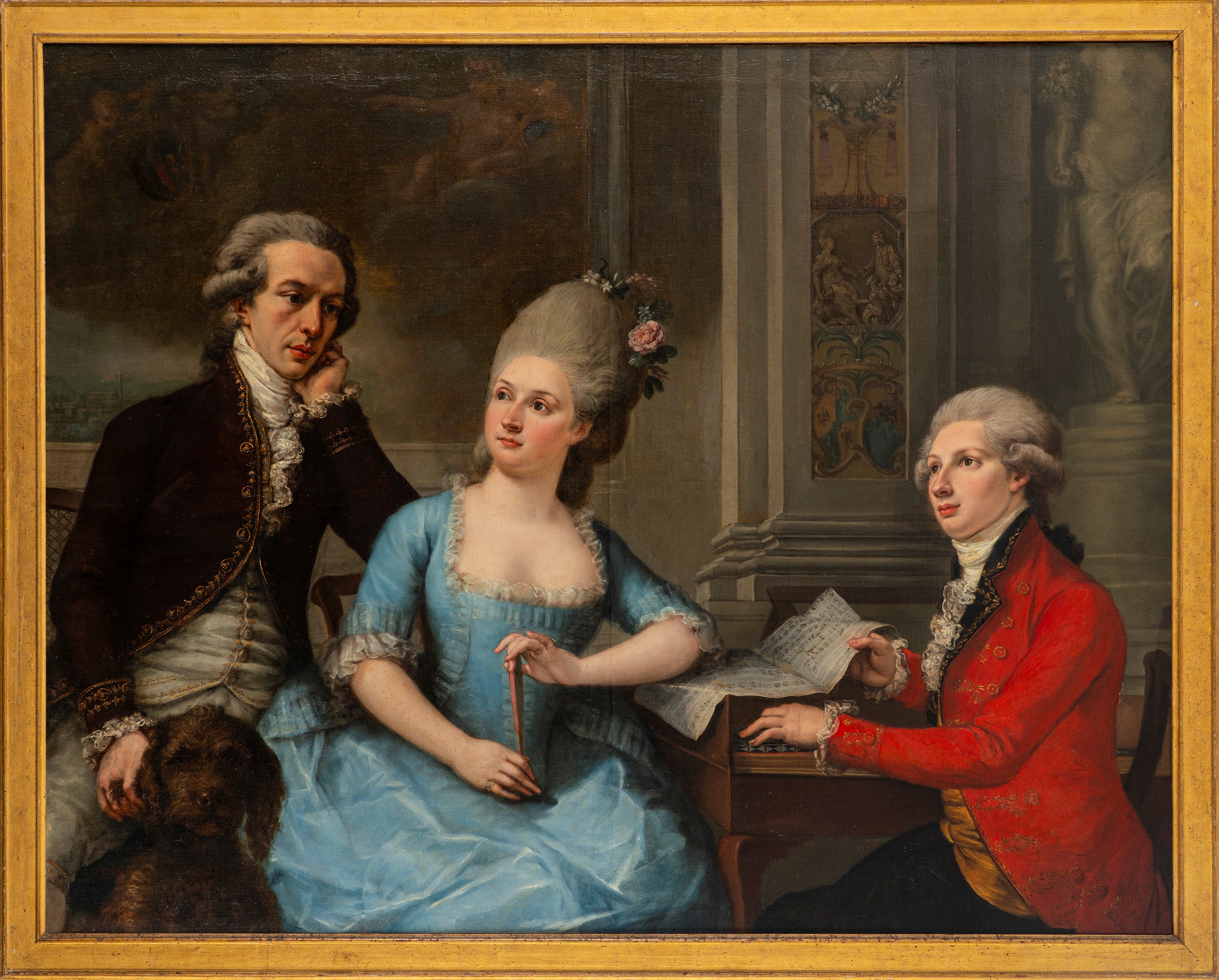 Pietro Bini (ancona Ultimo Quarto del Sec. XVIII-venezia Inizi Sec. XIX) - Ritratto della famigli...
