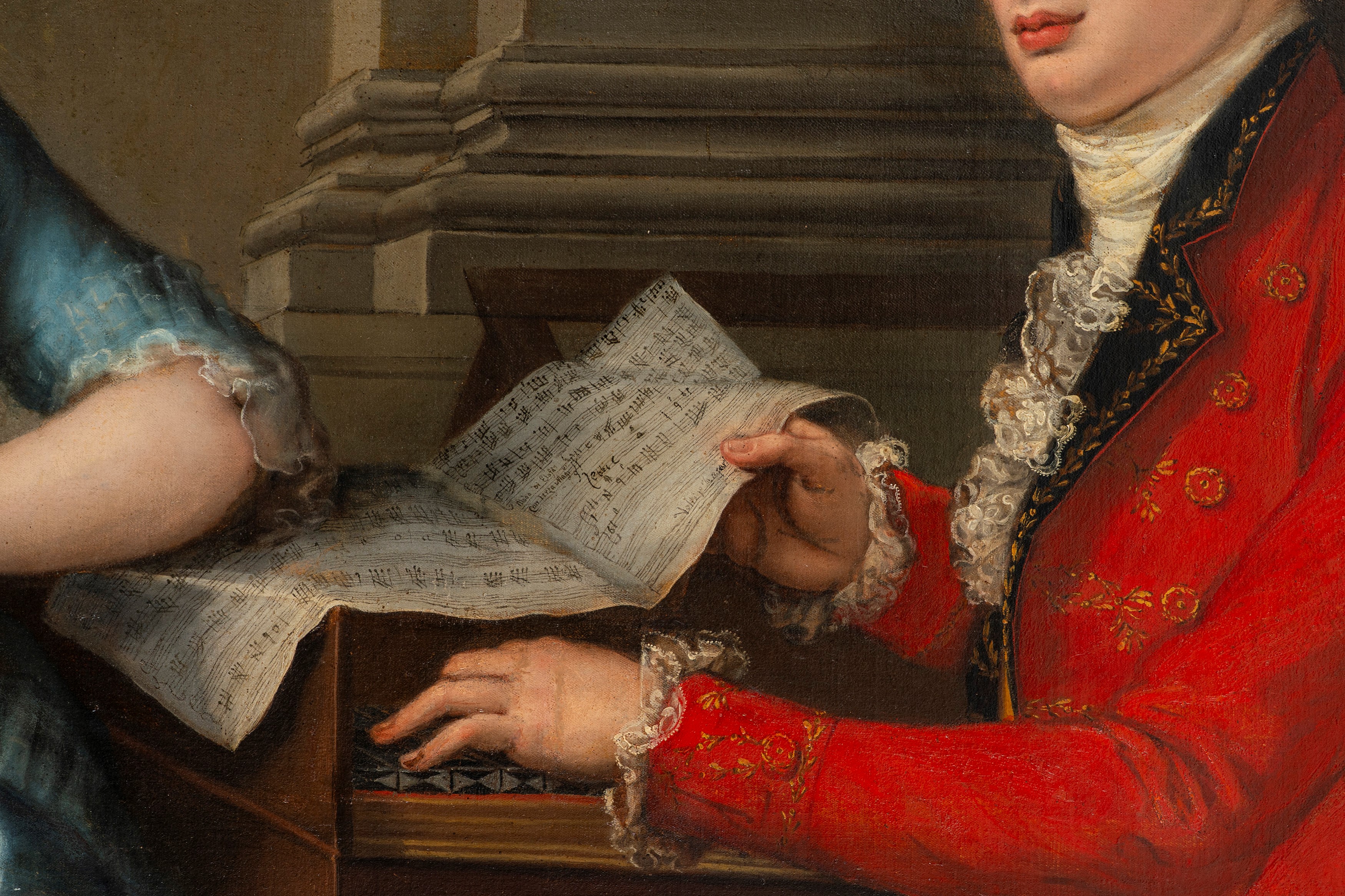 Pietro Bini (ancona Ultimo Quarto del Sec. XVIII-venezia Inizi Sec. XIX) - Ritratto della famigli...