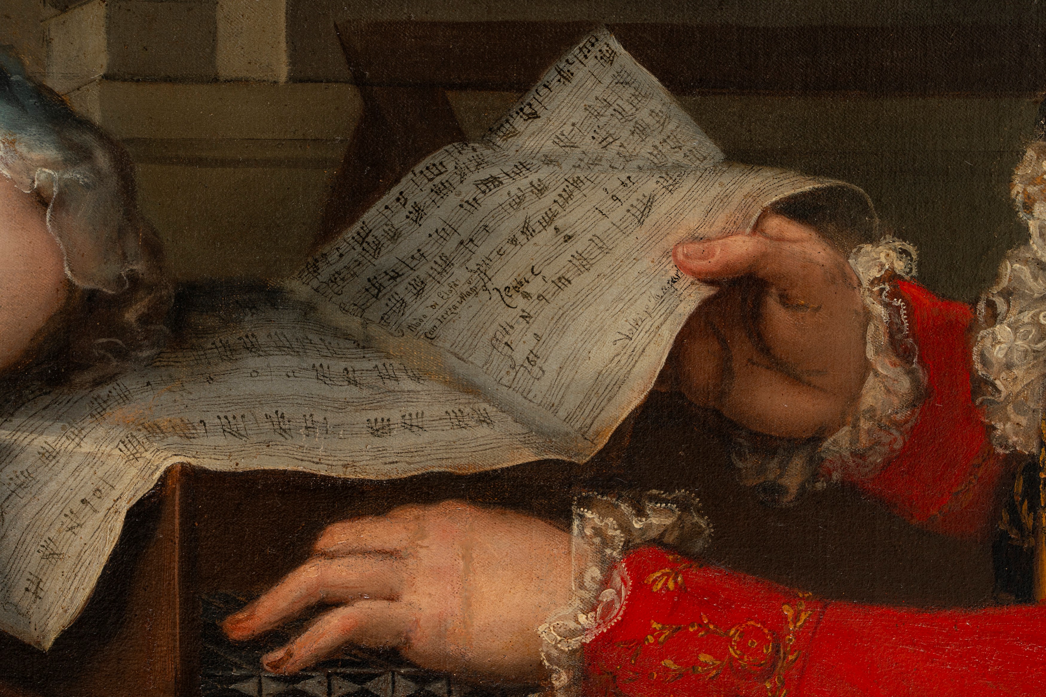 Pietro Bini (ancona Ultimo Quarto del Sec. XVIII-venezia Inizi Sec. XIX) - Ritratto della famigli...