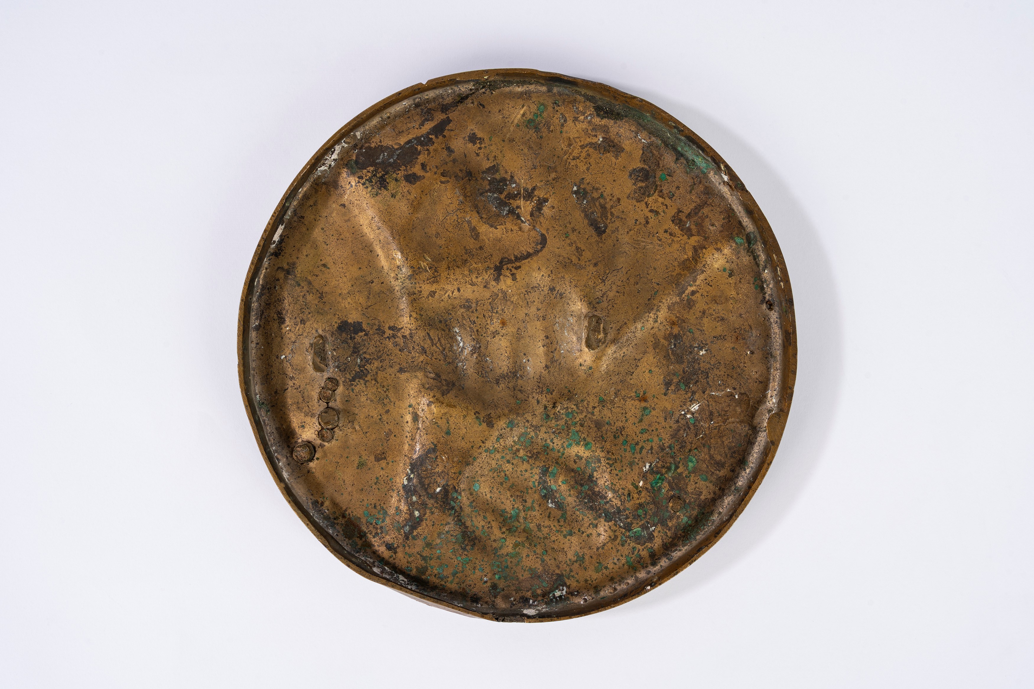 Giovanni Prini, Placca circolare in bronzo (Società Sicilia di Navigazione)