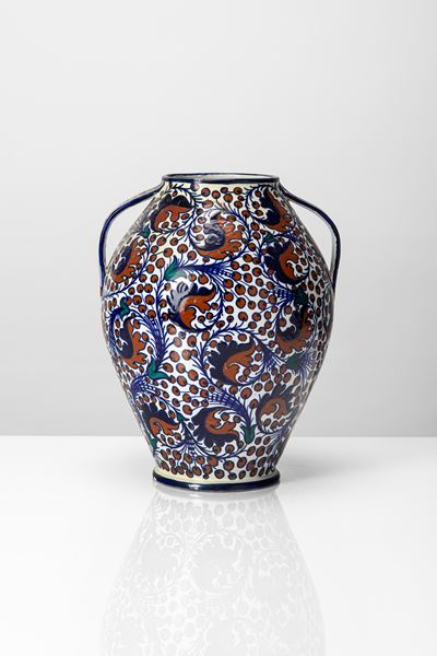 Vaso, ceramica smaltata (Faenza), 1960 circa