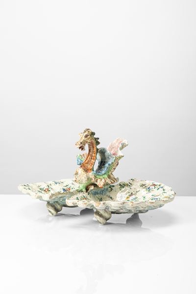 Centrotavola in ceramica