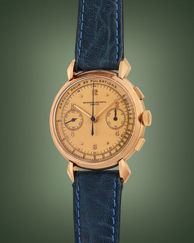 Cronografo Vacheron Constantin 4178 Pink-on-Pink, anni 40