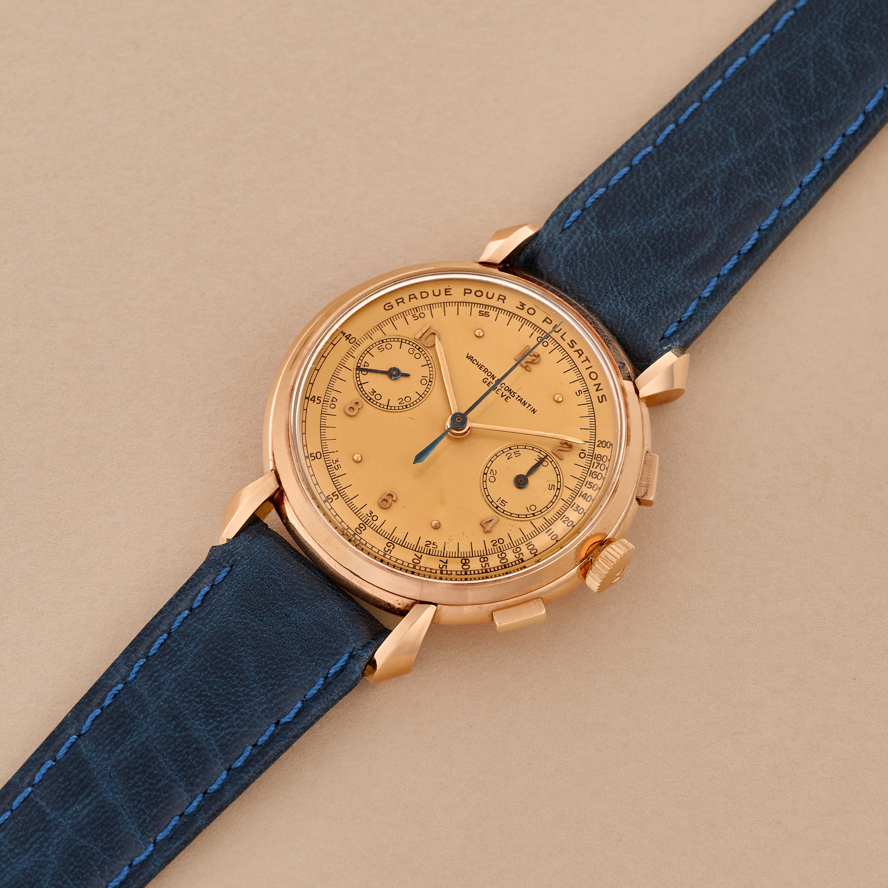Cronografo Vacheron Constantin 4178 Pink-on-Pink, anni 40