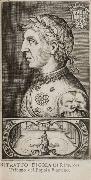 Vita di Cola di Rienzo tribuno del Popolo Romano. In questa seconda impressione distinta in più capitoli
