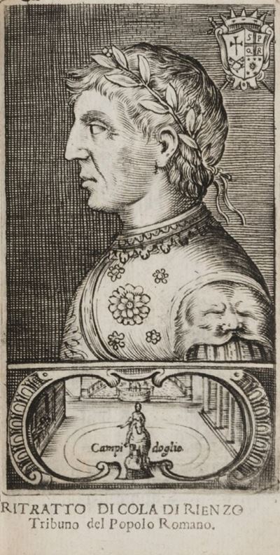 Vita di Cola di Rienzo Tribuno del Popolo Romano. in Questa Seconda Impressione Distinta in Più C...