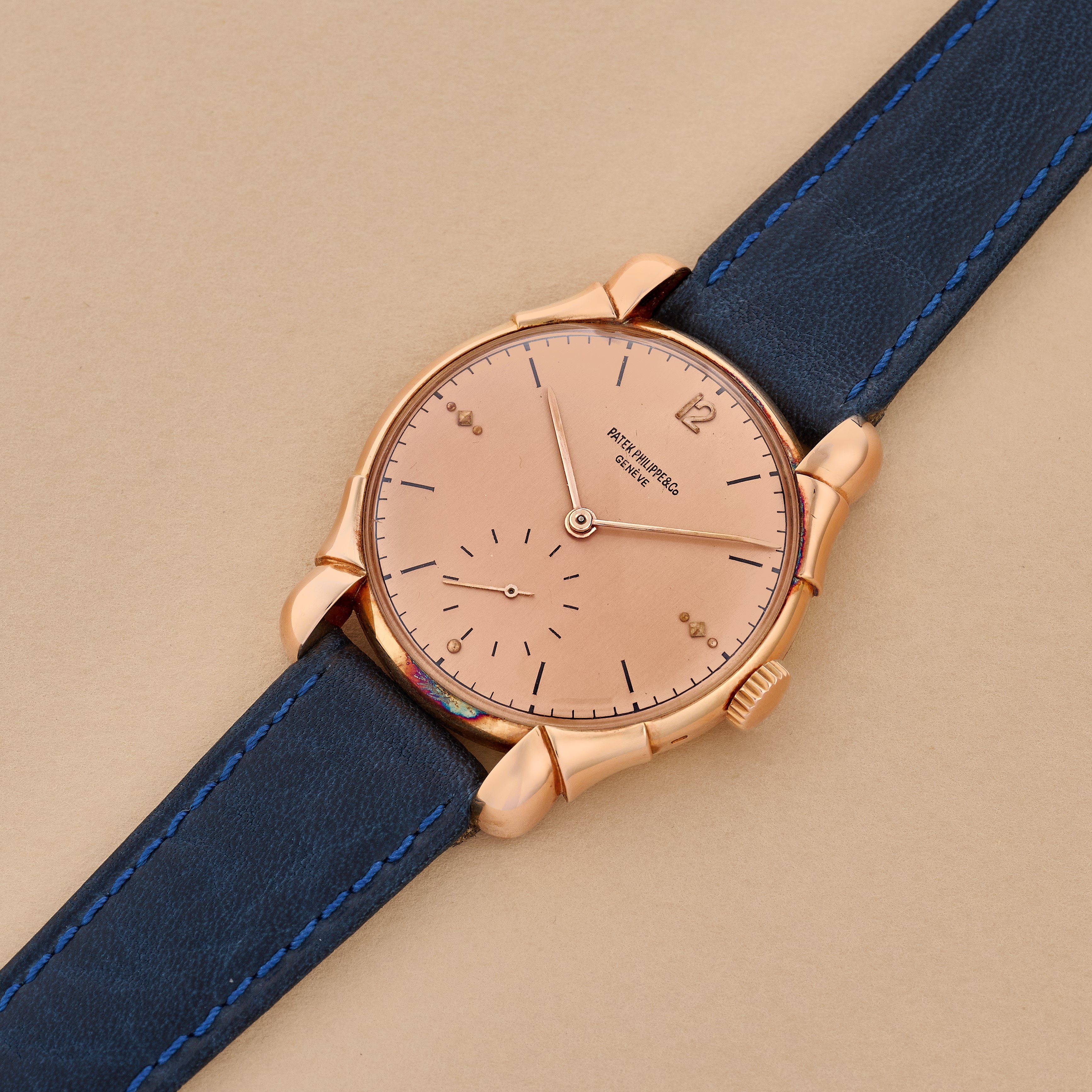 Calatrava 1598R pink-on-pink, anni 40
