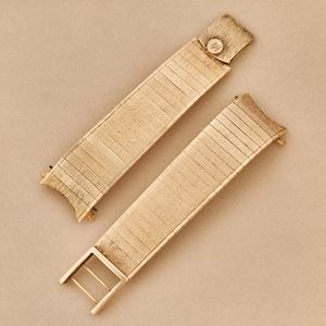 Bracciale in oro rosa, anni 70