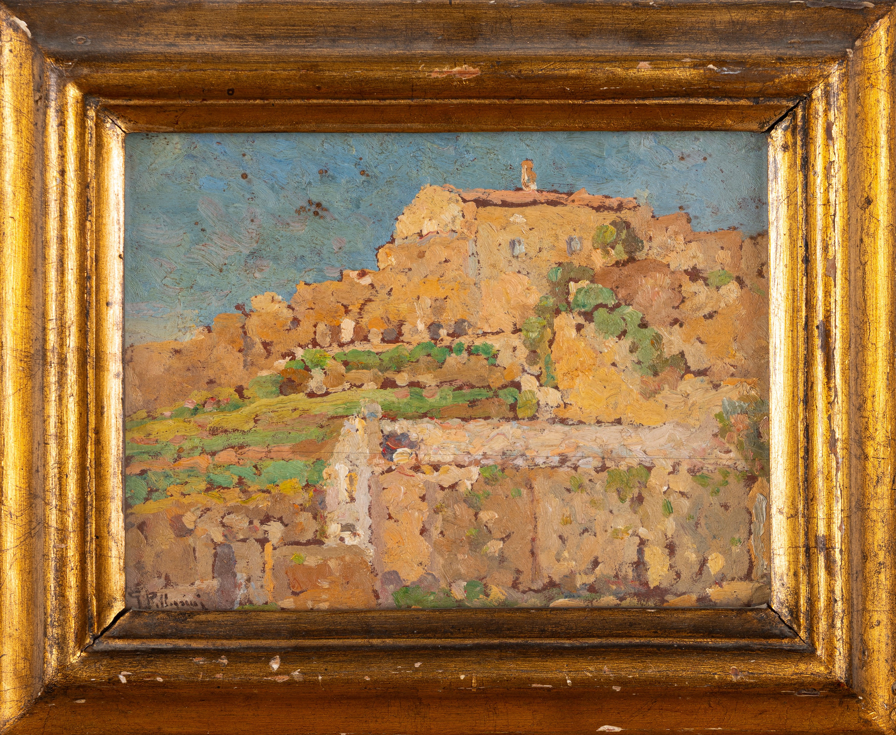 Guglielmo Pellegrini - Impressione a Tuscania
