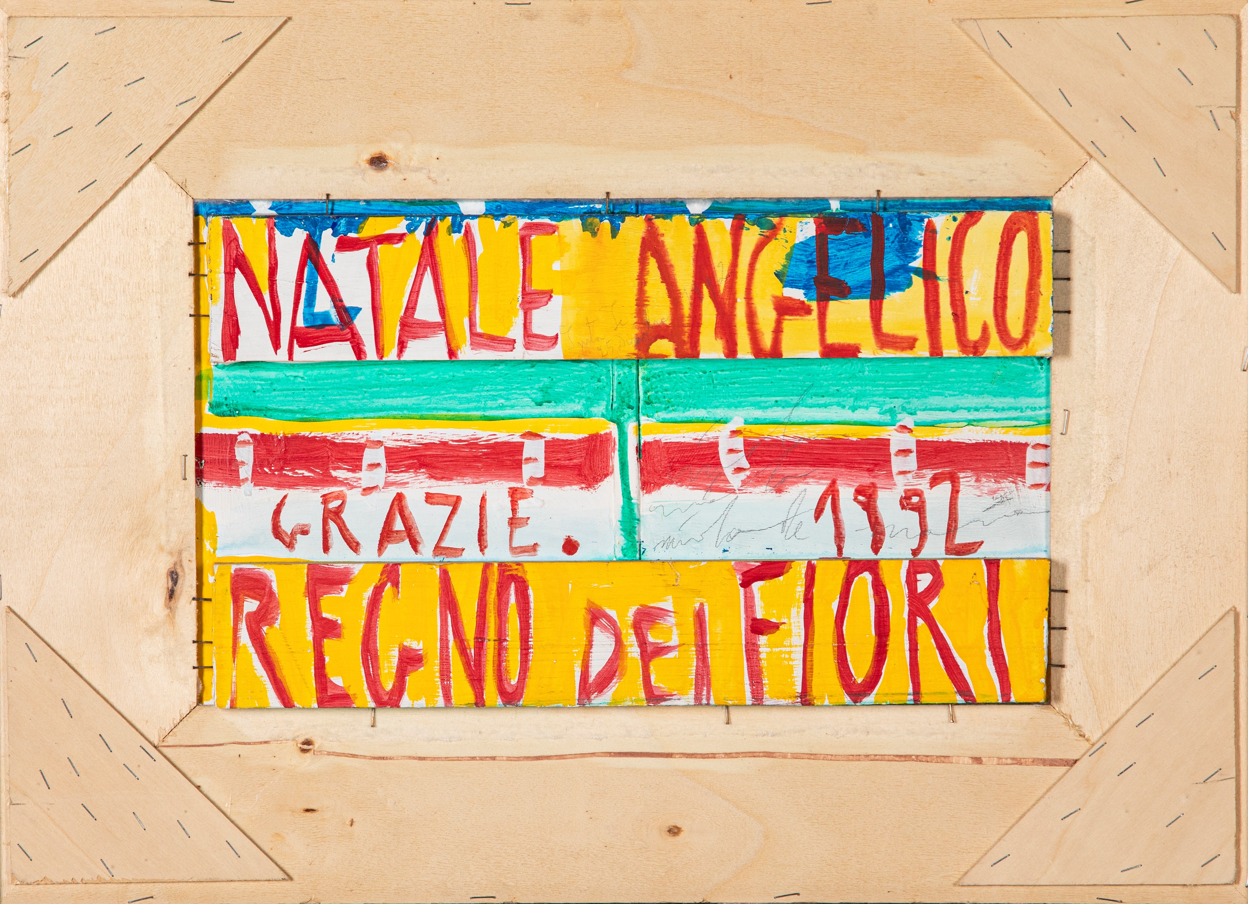 Nicola De Maria - Natale angelico, regno dei fiori