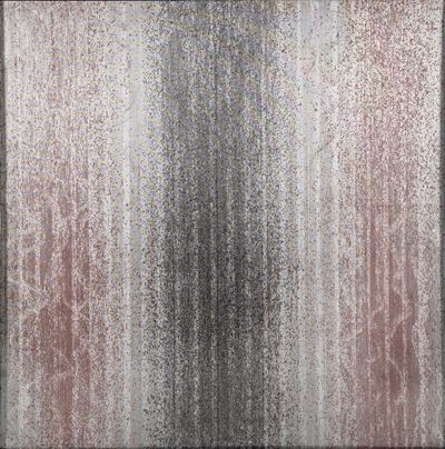 Senza titolo (acrilico su cartone ondulato), 2009
