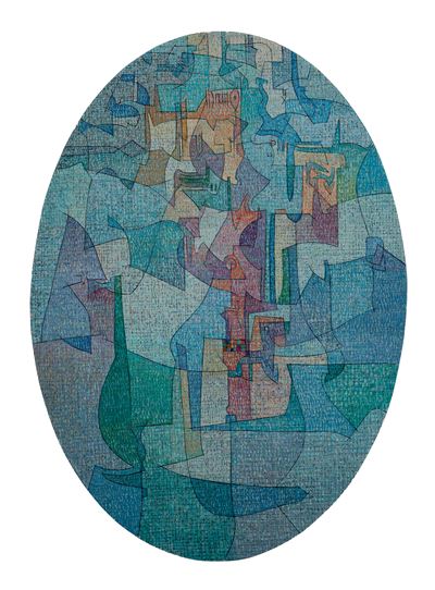 Senza titolo, olio su tavola (1995)
