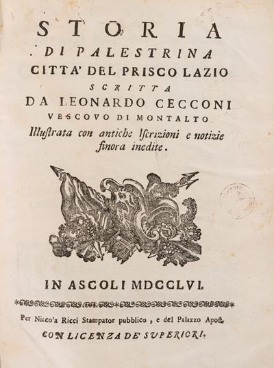 Leonardo, Storia di Palestrina città del Prisco Lazio