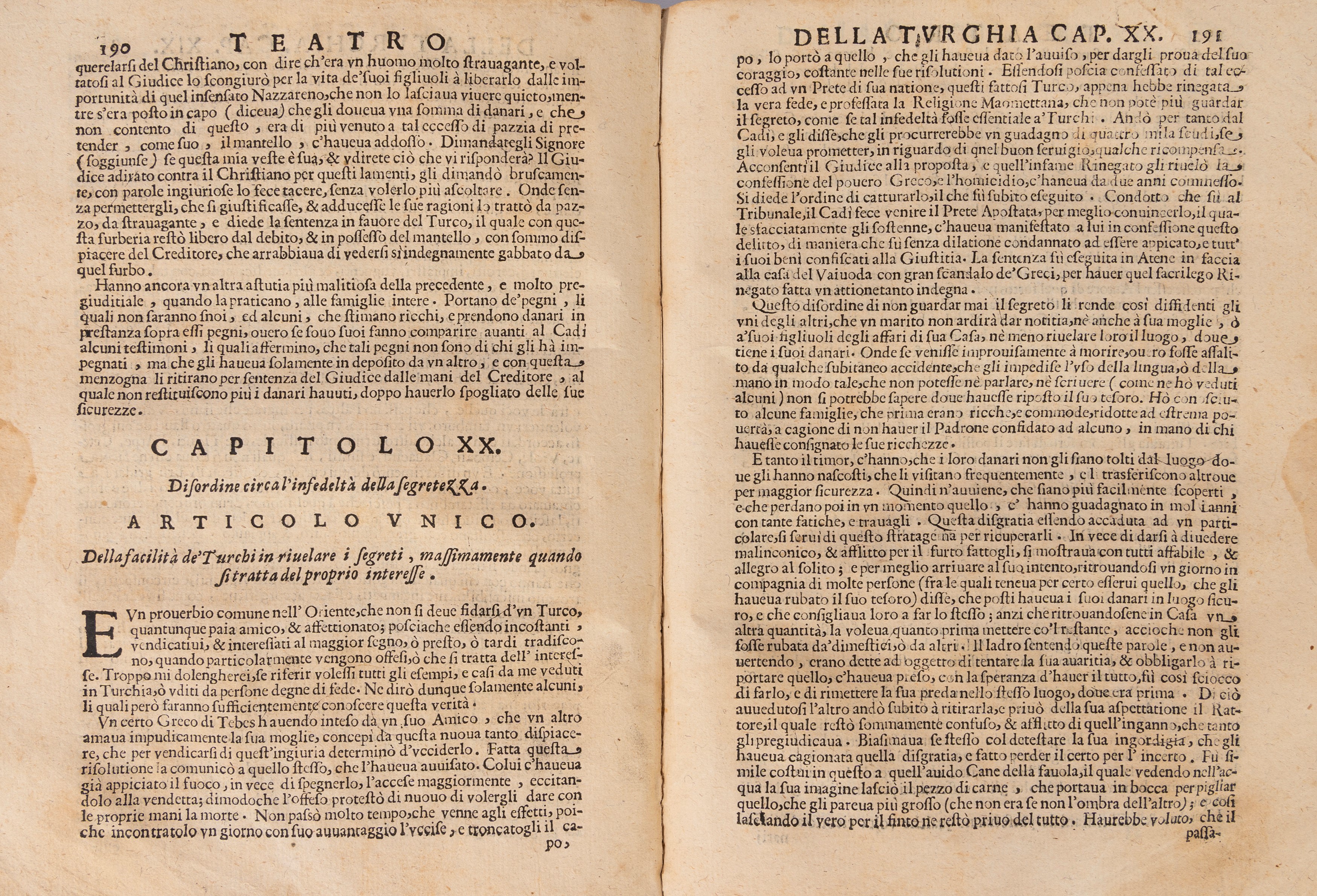 Stefano Curti, Teatro della Turchia (genio, natura e costumi di quattordici nazioni), 1684