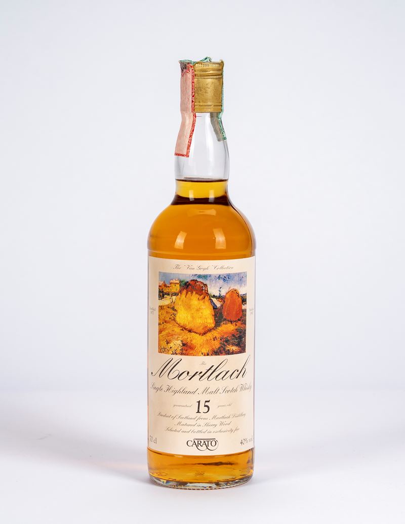 Scozia - Whisky Mortlach 15 anni, single malt, distillato 1977, imbottigliato 1992