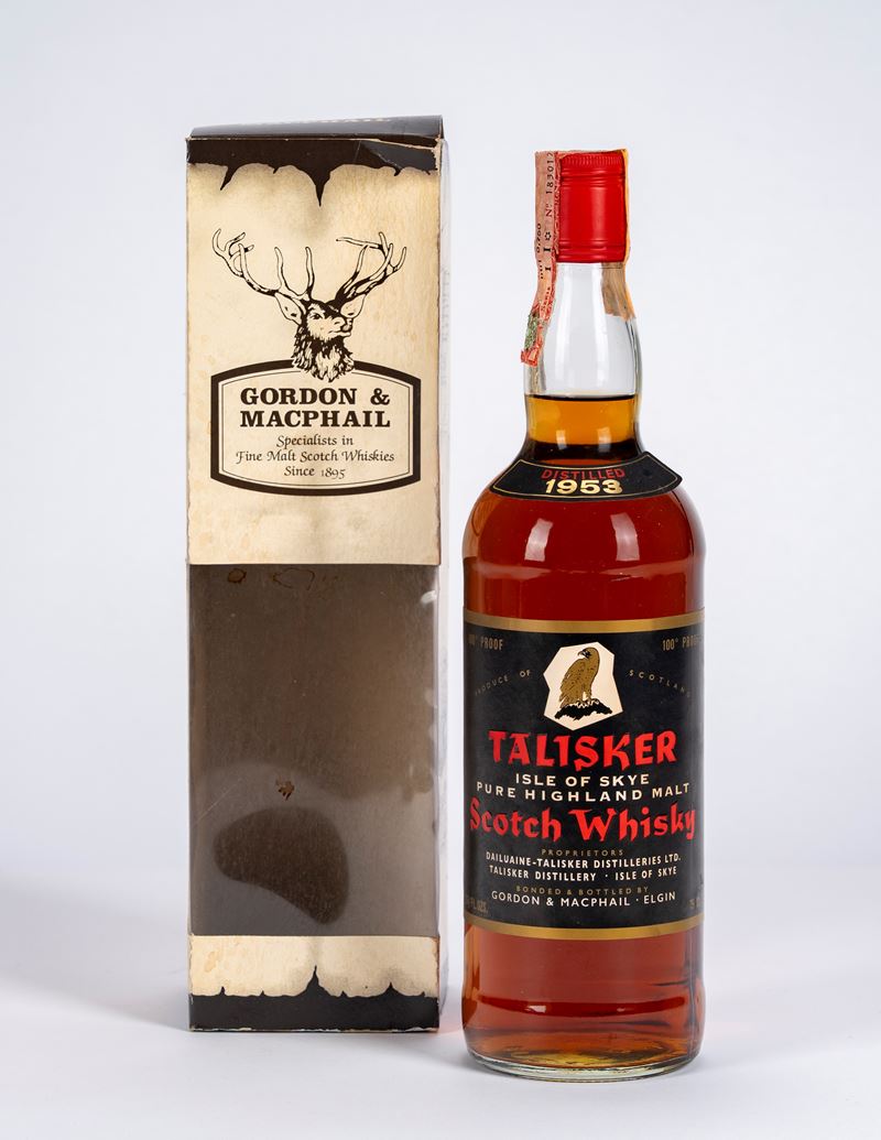 Scozia - Talisker, Isle of Skye Pure Island Malt Scotch Whisky, imbottigliato da Gordon & MacPhai...