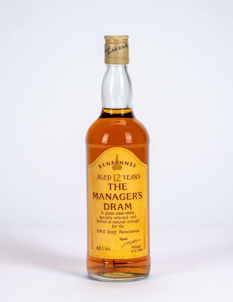 Scozia - Benrinnes, The Manager's Dram, whisky in botte semplice