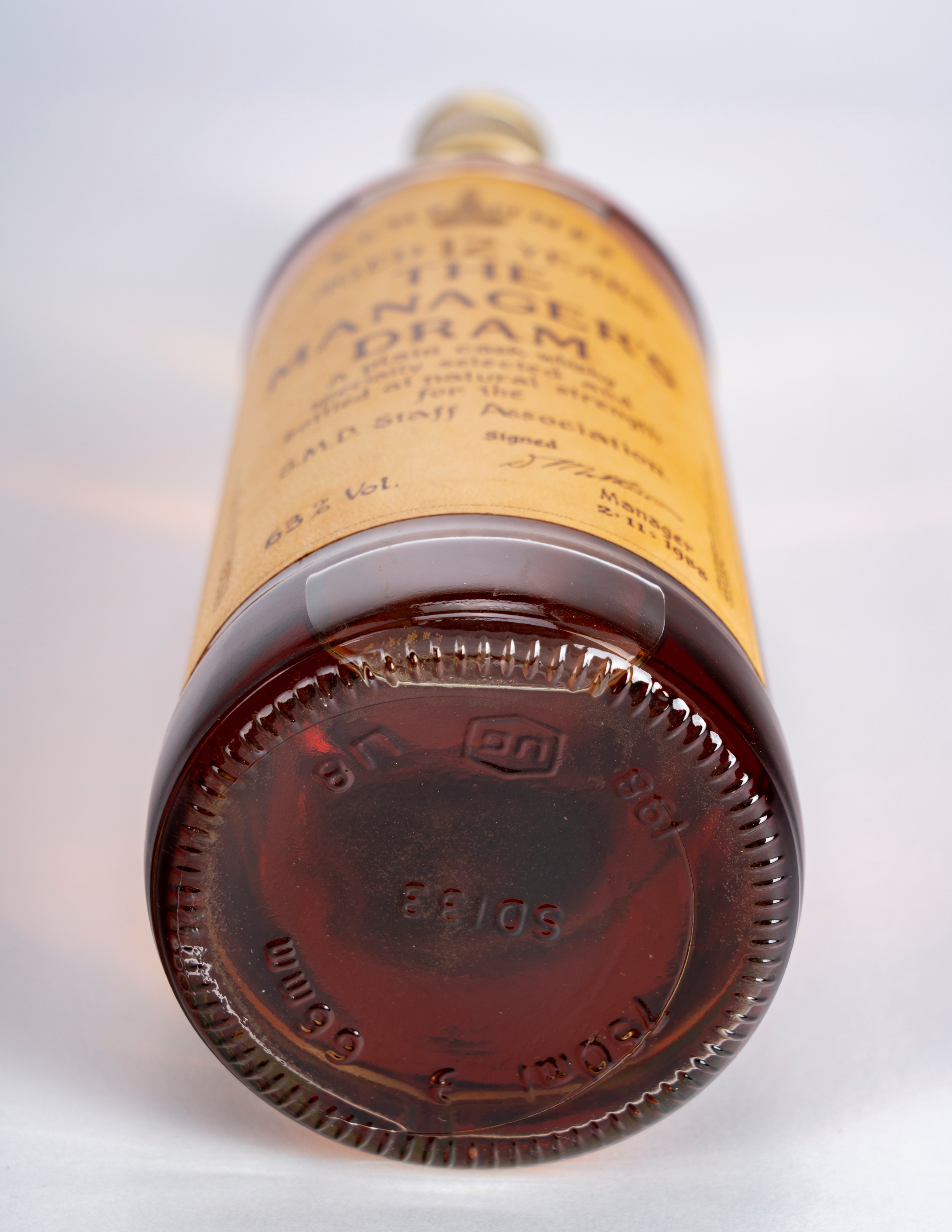 Scozia - Benrinnes, The Manager's Dram, whisky in botte semplice