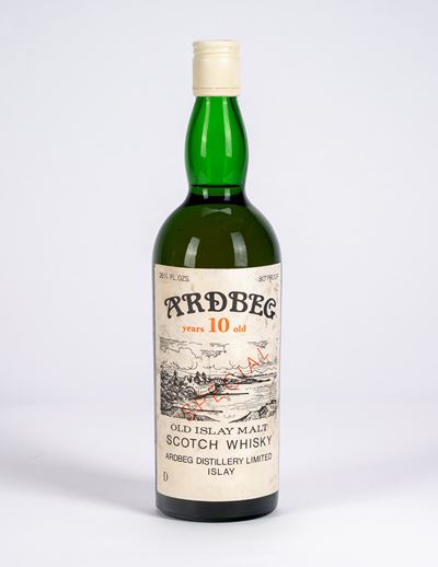 Ardbeg 10 anni, whisky Scotch Single Malt di Islay "Special", 80° proof (26 2/3 fl. oz.)