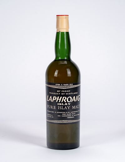 Whisky Laphroaig 12 anni, Pure Islay Malt, 80° proof